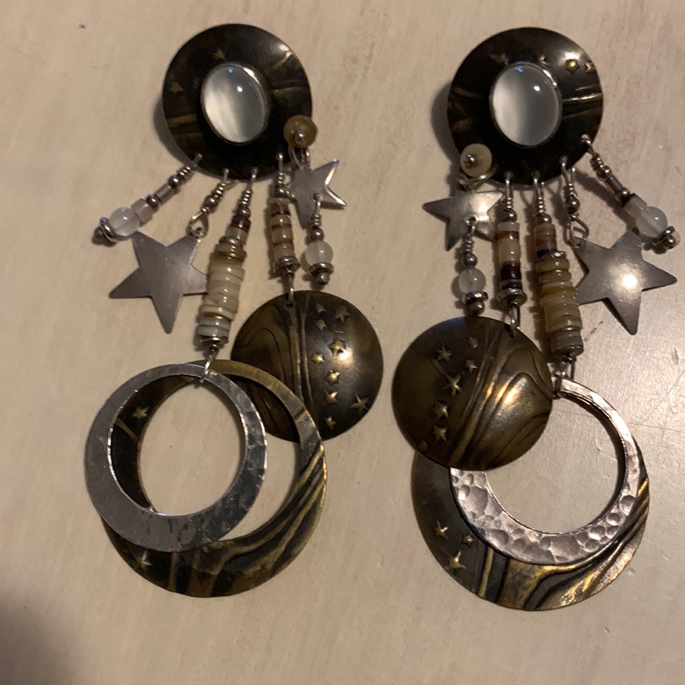 Tabra earrings. Hand made vintage